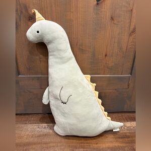 LIV Heart Roomies Party Green Dinosaur Plush Body Pillow Soft Stuffed Animal